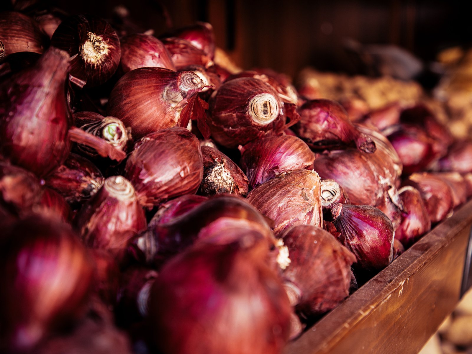 Compotée d'oignons rouges