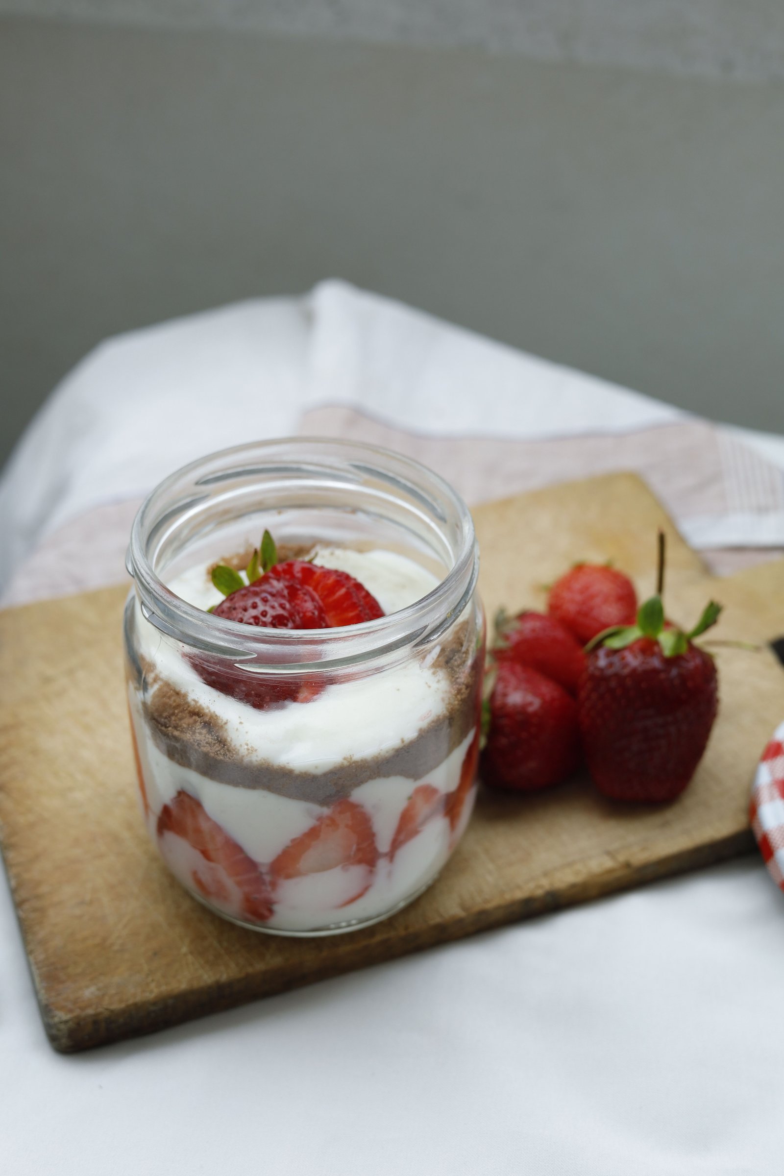Tiramisu aux fraises