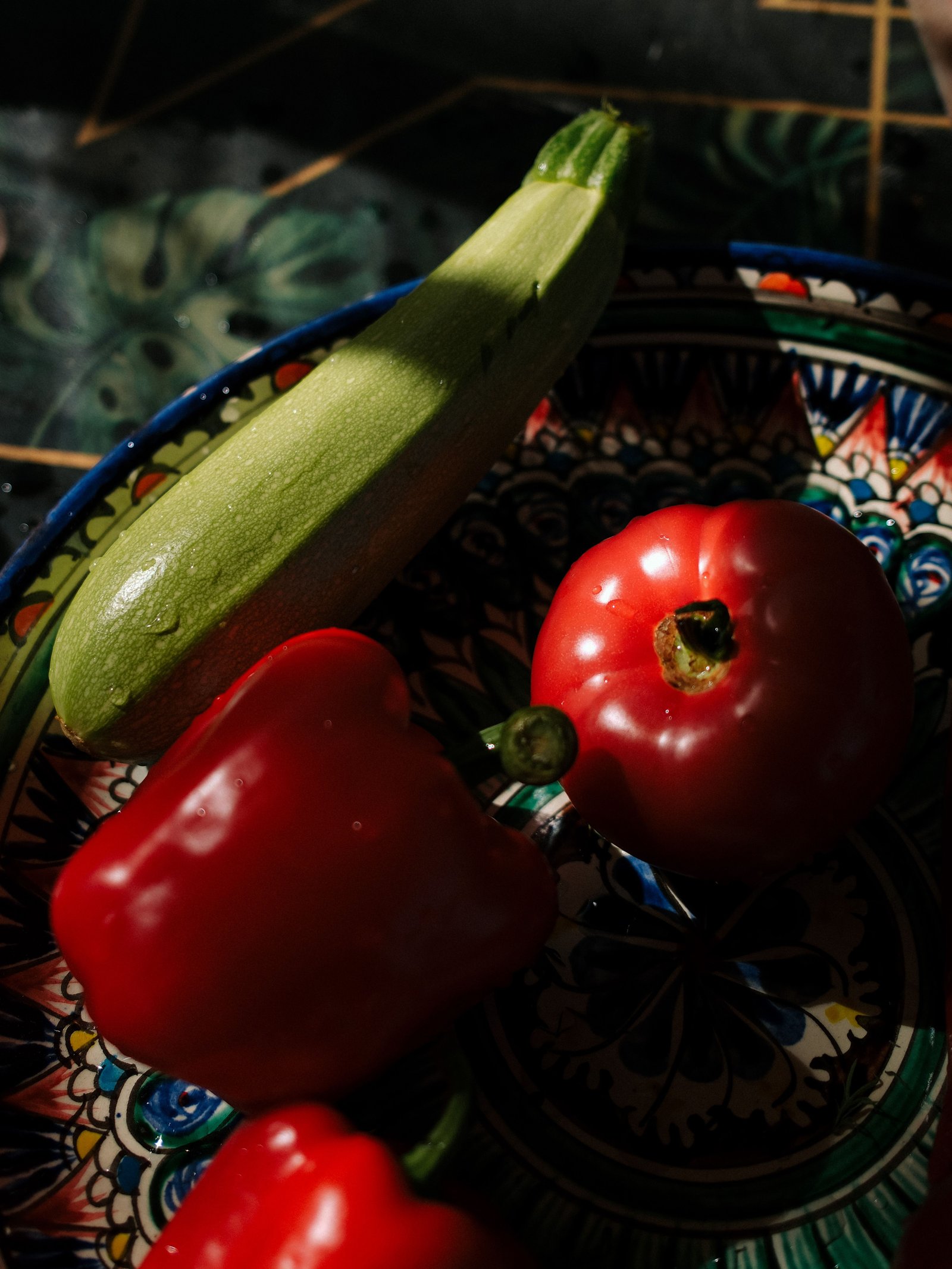Courgettes à l'orientale