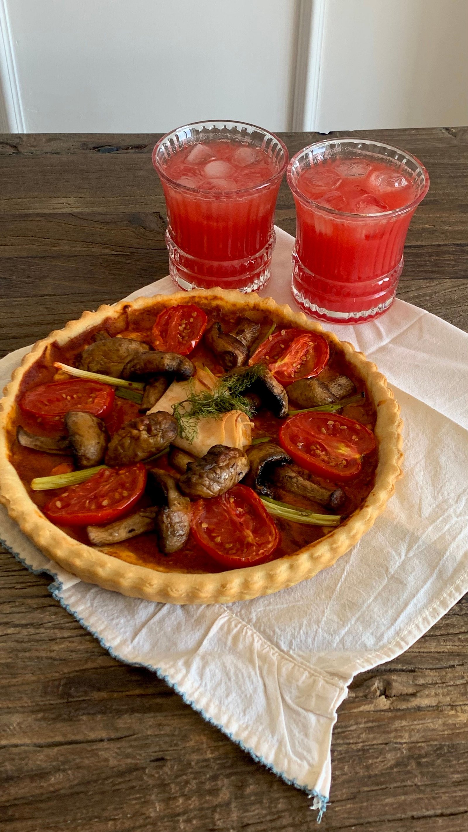 Tarte provençale